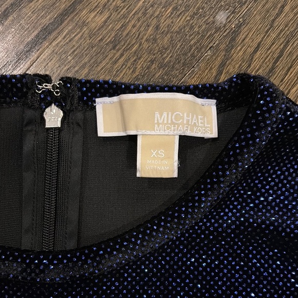 Sparkling Blue Women’s Dress by Michael Kors (size XS) - Picture 2 of 6